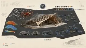 Blender ConnectorでClaudeが複雑な3Dシーン、モデル、設計データを分析するイメージ